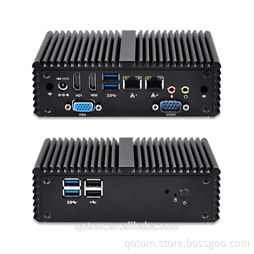 Industrial 2 ethernet Lan x86 Mini PC with Nano Itx Core i5-4200U Barebone Desktop Computer Router Server